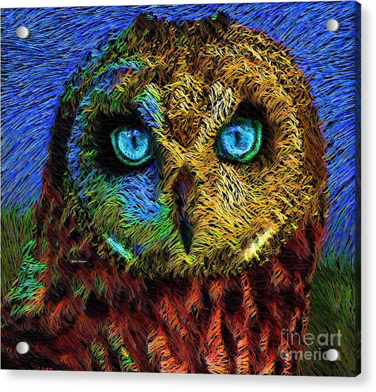 Acrylic Print - Owl