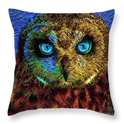 Throw Pillow - Owl