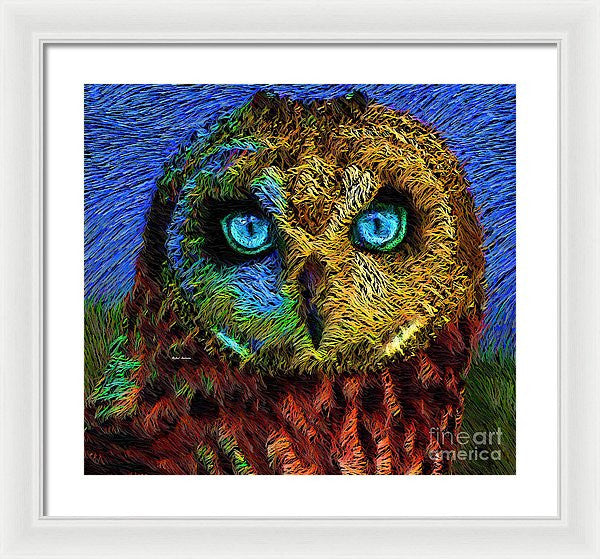 Framed Print - Owl