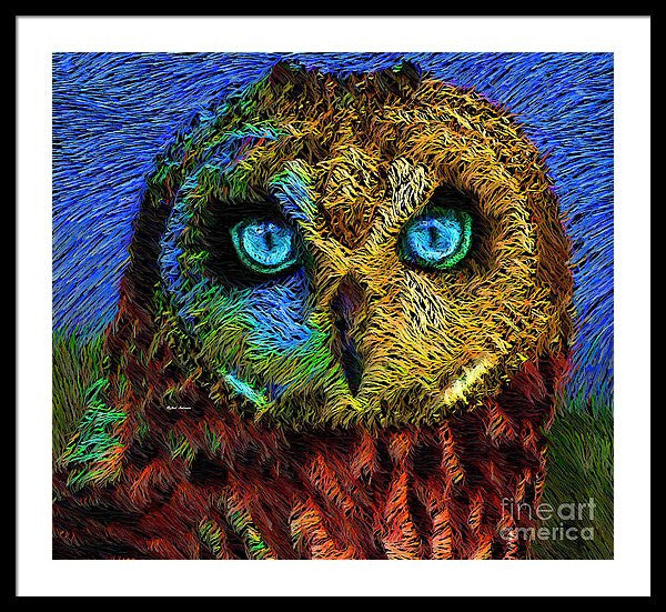 Framed Print - Owl