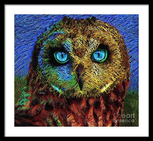 Framed Print - Owl