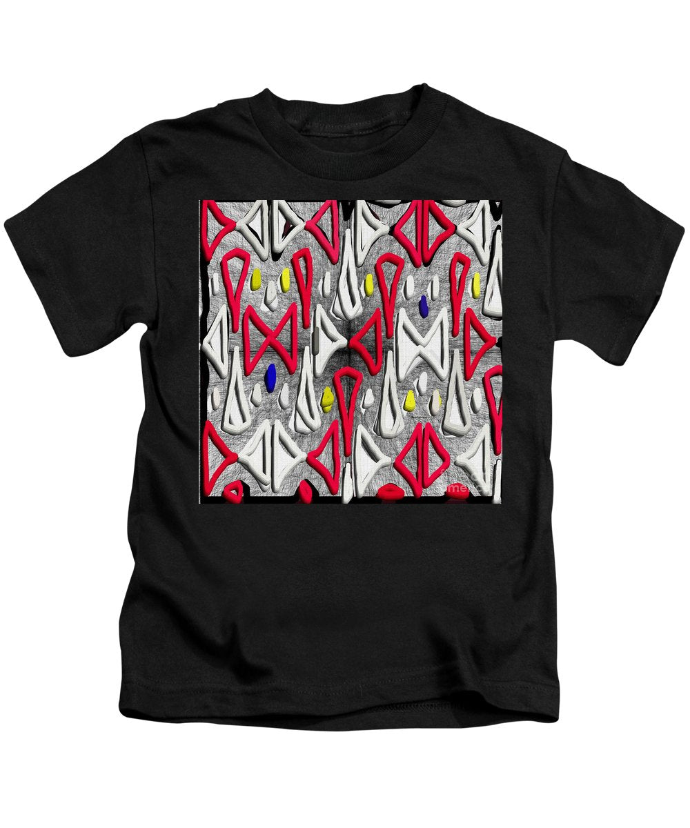 Abstraction peinte - T-shirt pour enfants