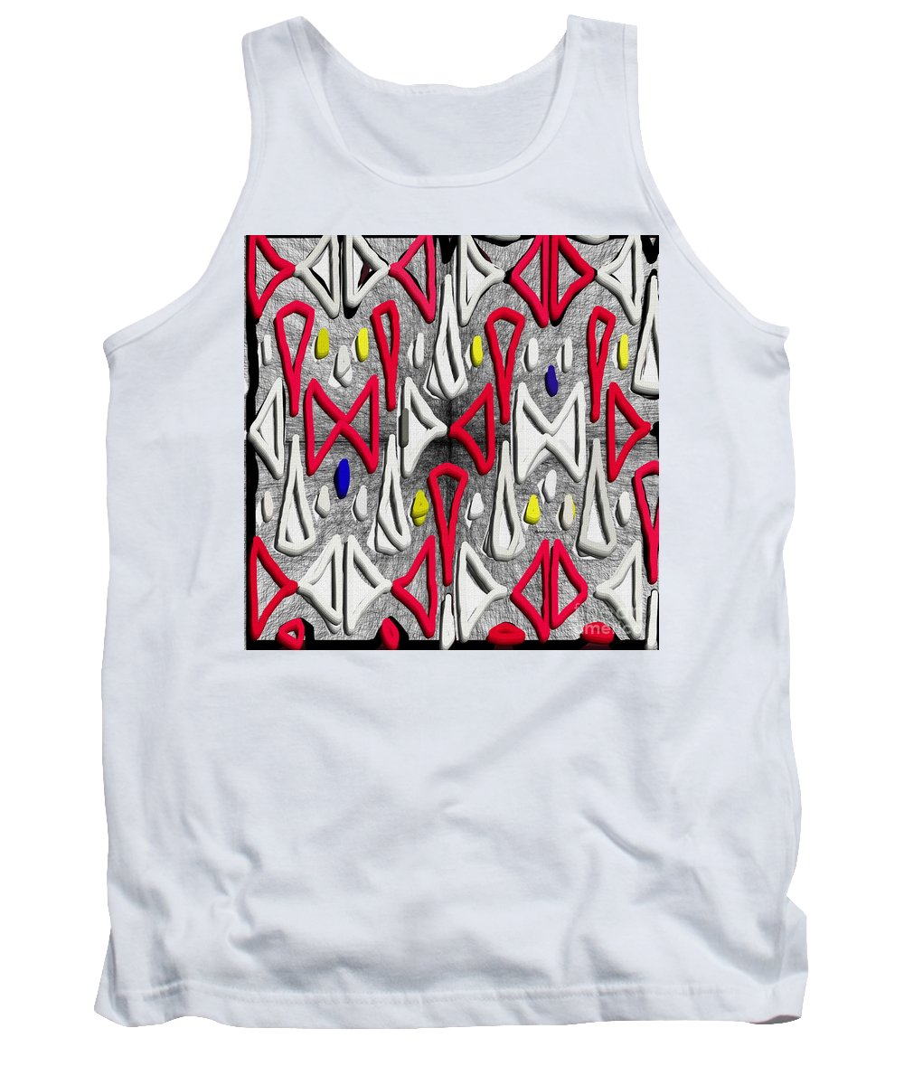 Painted Abstraction - Tank Top