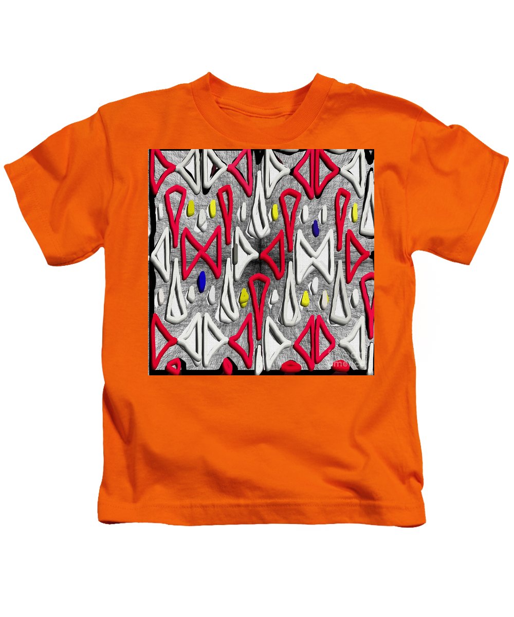 Abstraction peinte - T-shirt pour enfants