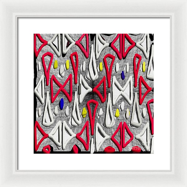 Painted Abstraction - Framed Print