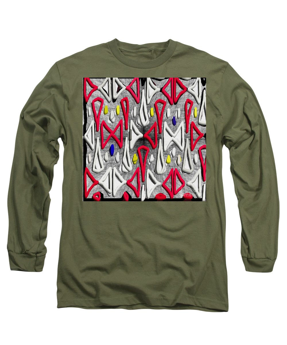 Painted Abstraction - Long Sleeve T-Shirt