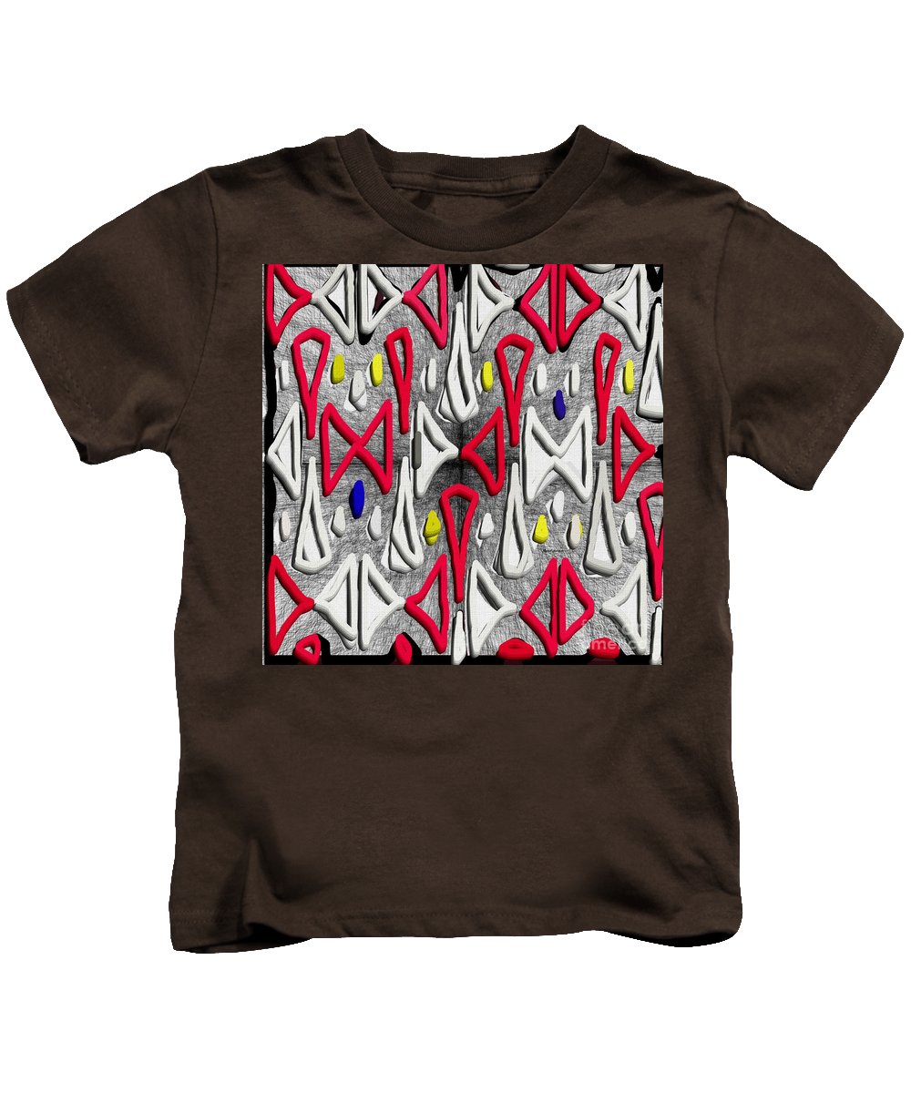 Abstraction peinte - T-shirt pour enfants