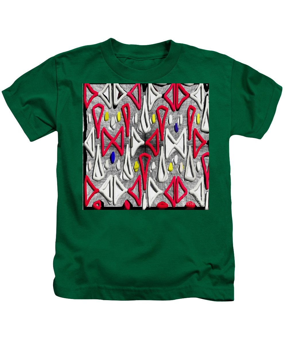 Abstraction peinte - T-shirt pour enfants