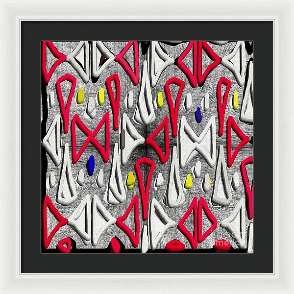 Painted Abstraction - Framed Print