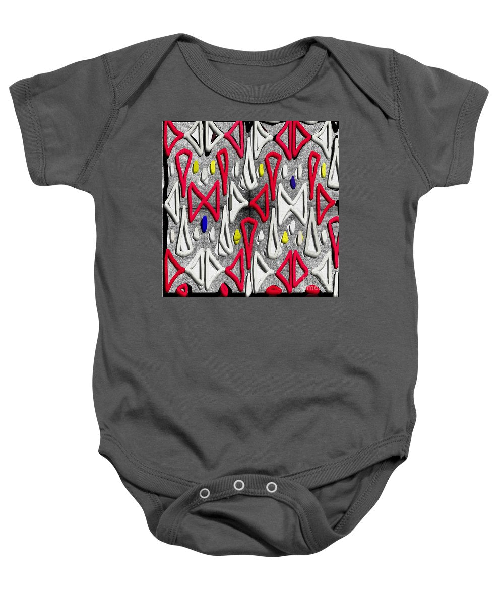 Painted Abstraction - Baby Onesie