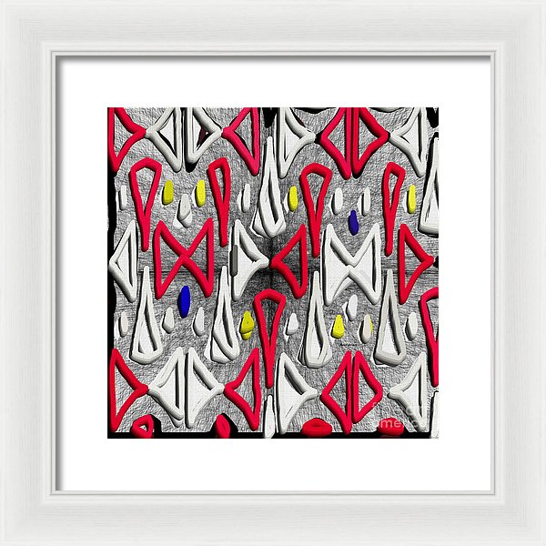 Painted Abstraction - Framed Print