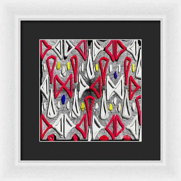 Painted Abstraction - Framed Print