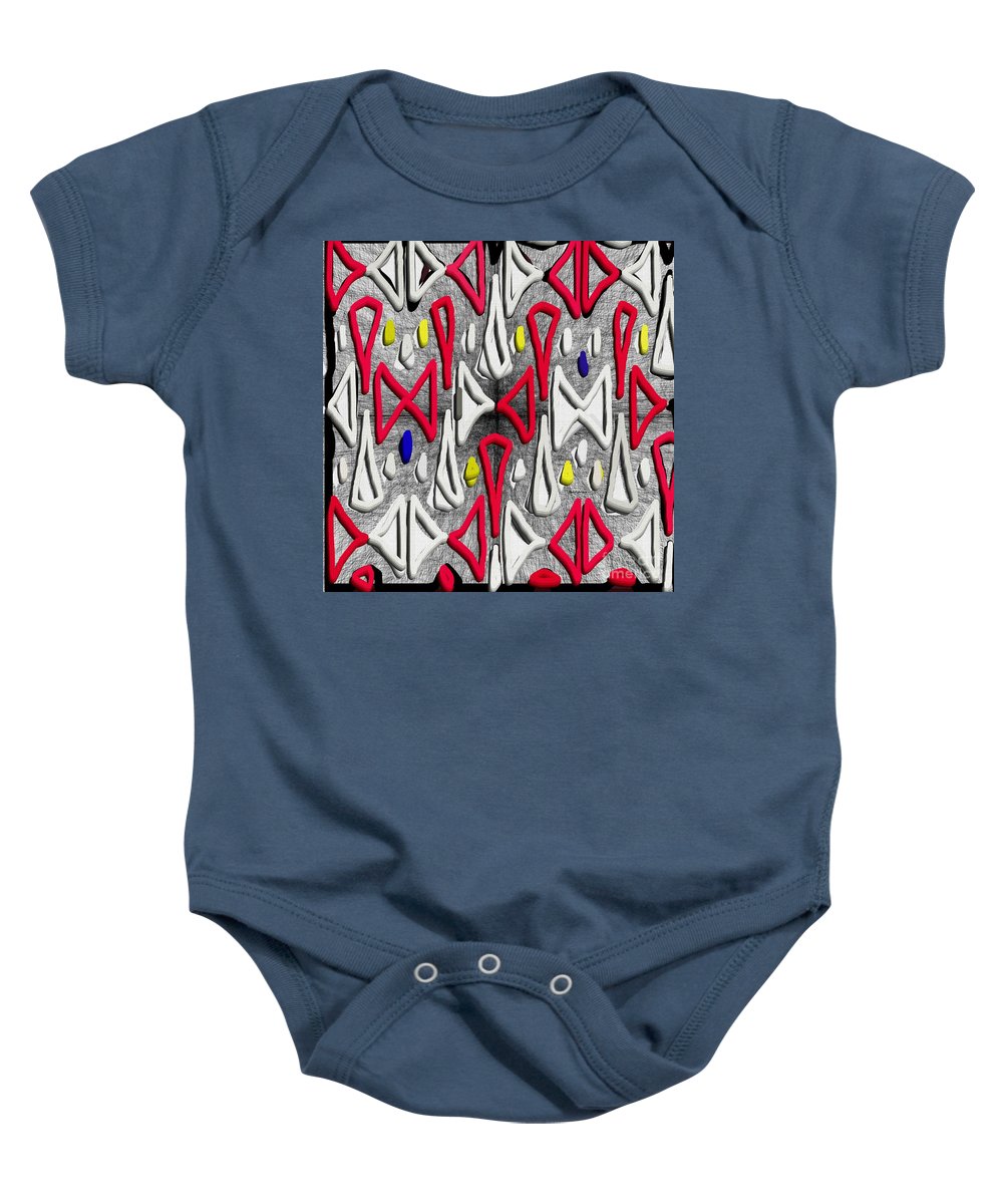 Painted Abstraction - Baby Onesie