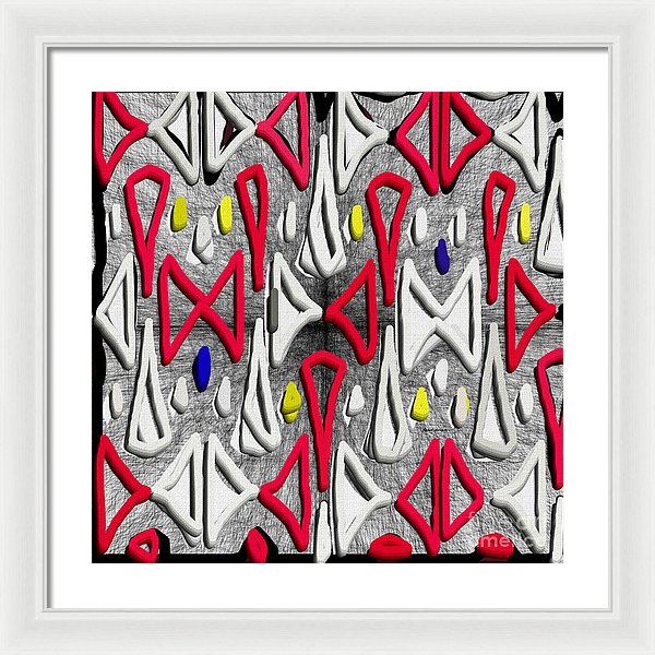 Painted Abstraction - Framed Print