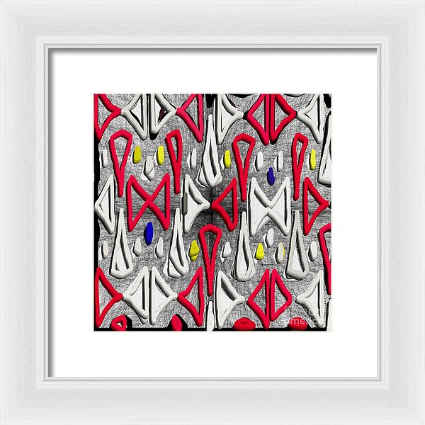 Painted Abstraction - Framed Print