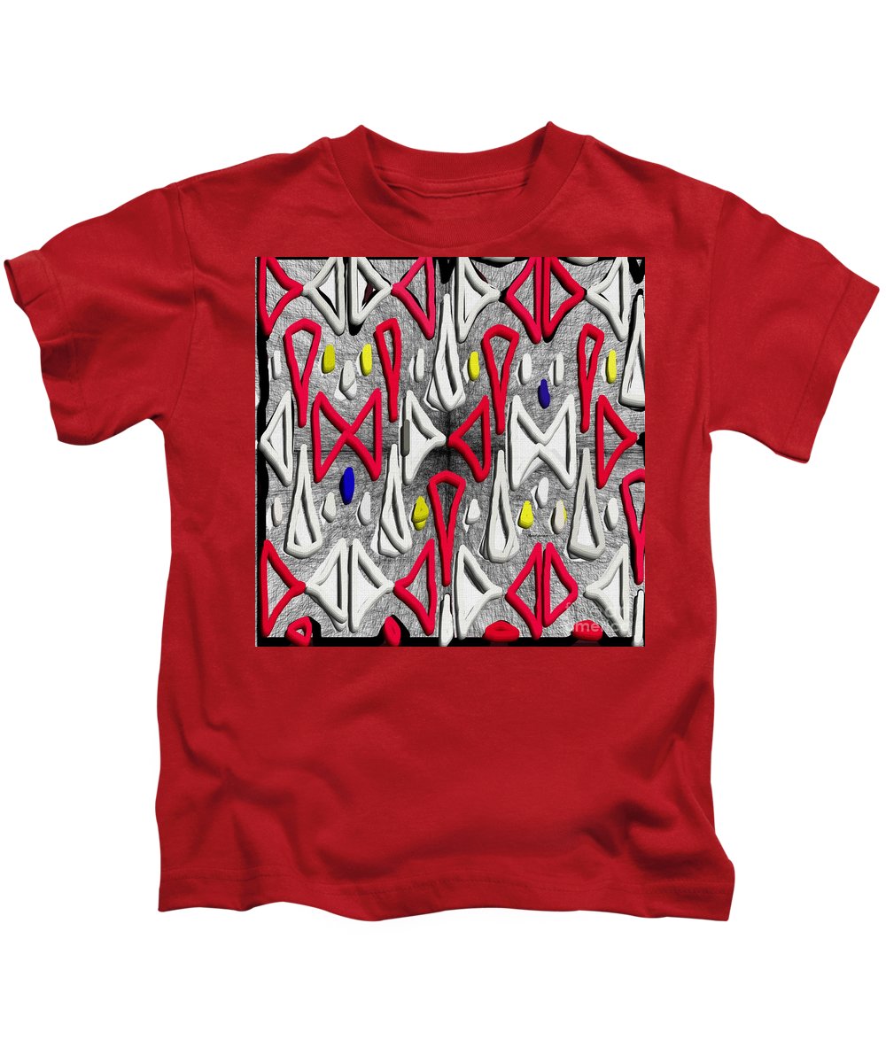 Abstraction peinte - T-shirt pour enfants