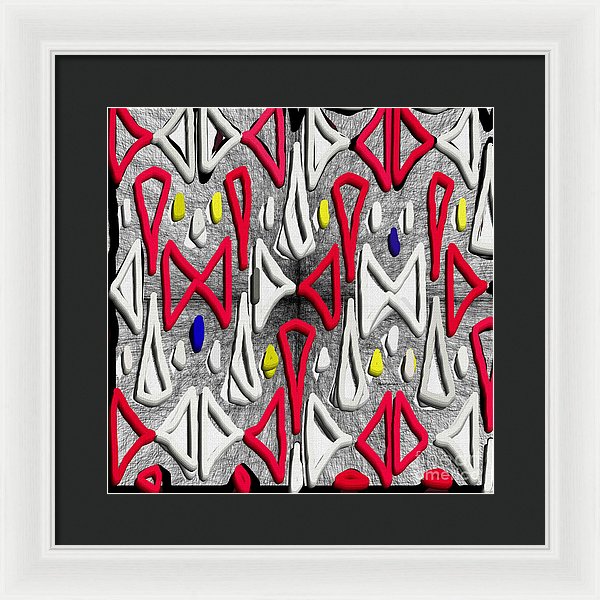 Painted Abstraction - Framed Print