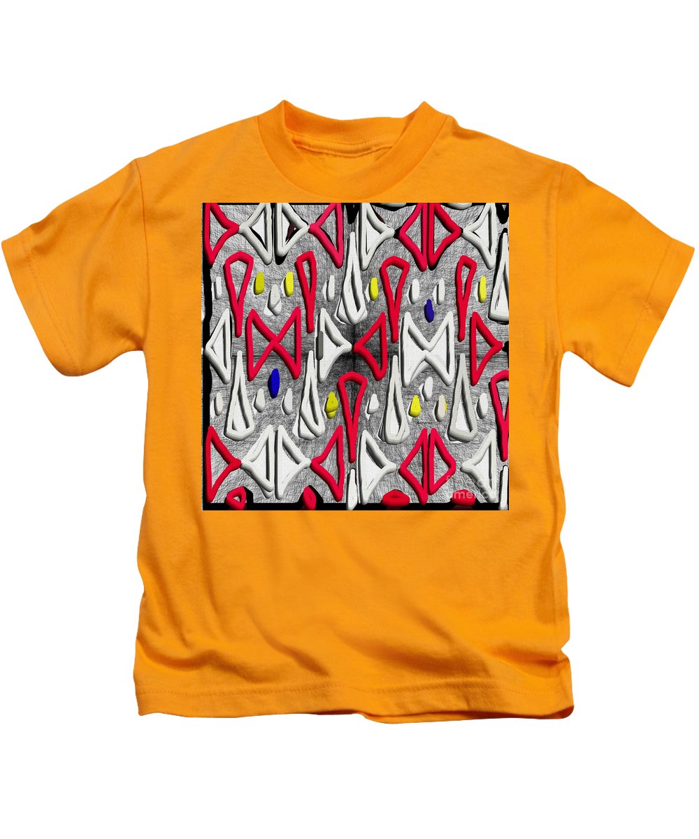 Abstraction peinte - T-shirt pour enfants