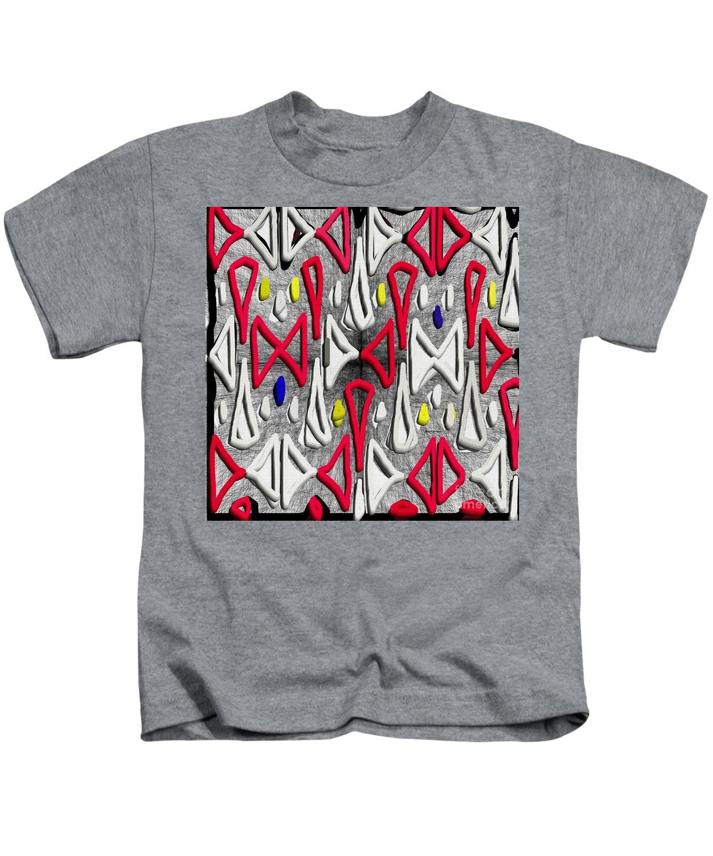 Abstraction peinte - T-shirt pour enfants