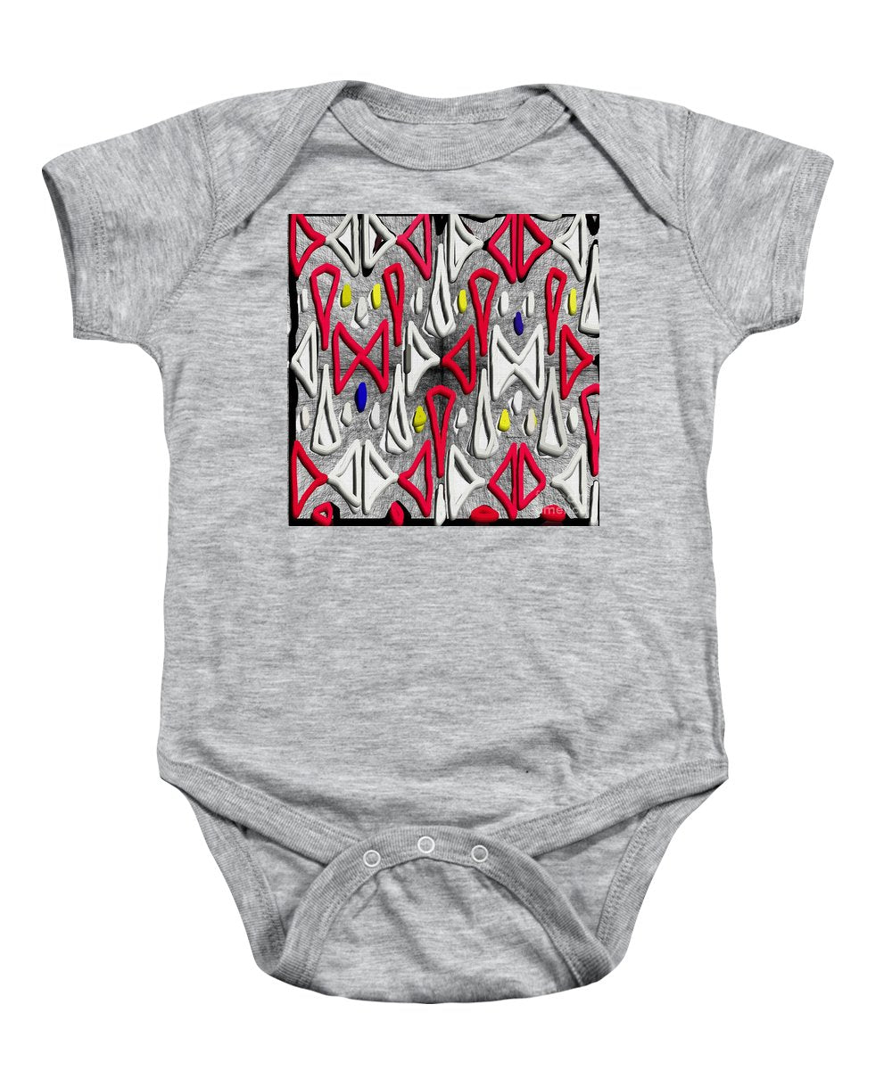 Painted Abstraction - Baby Onesie