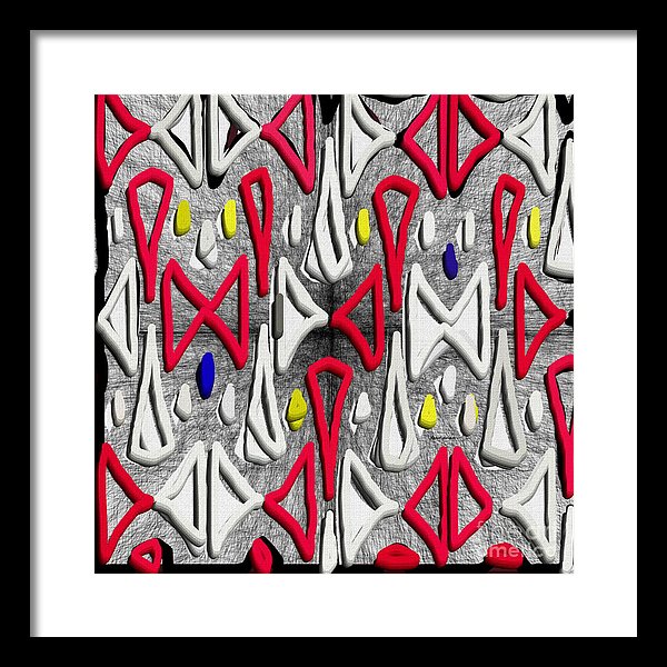 Painted Abstraction - Framed Print