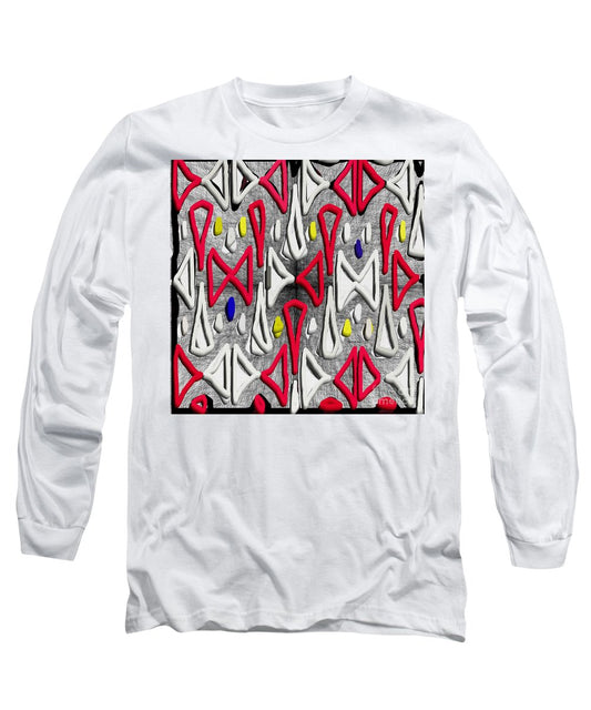 Painted Abstraction - Long Sleeve T-Shirt