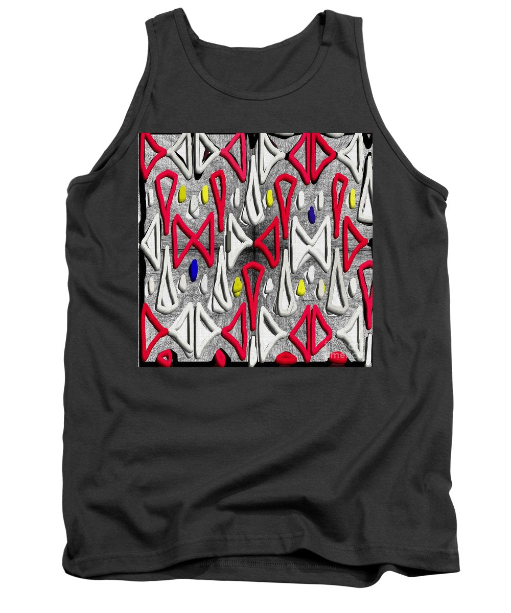Painted Abstraction - Tank Top