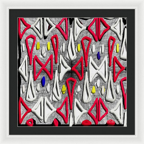 Painted Abstraction - Framed Print