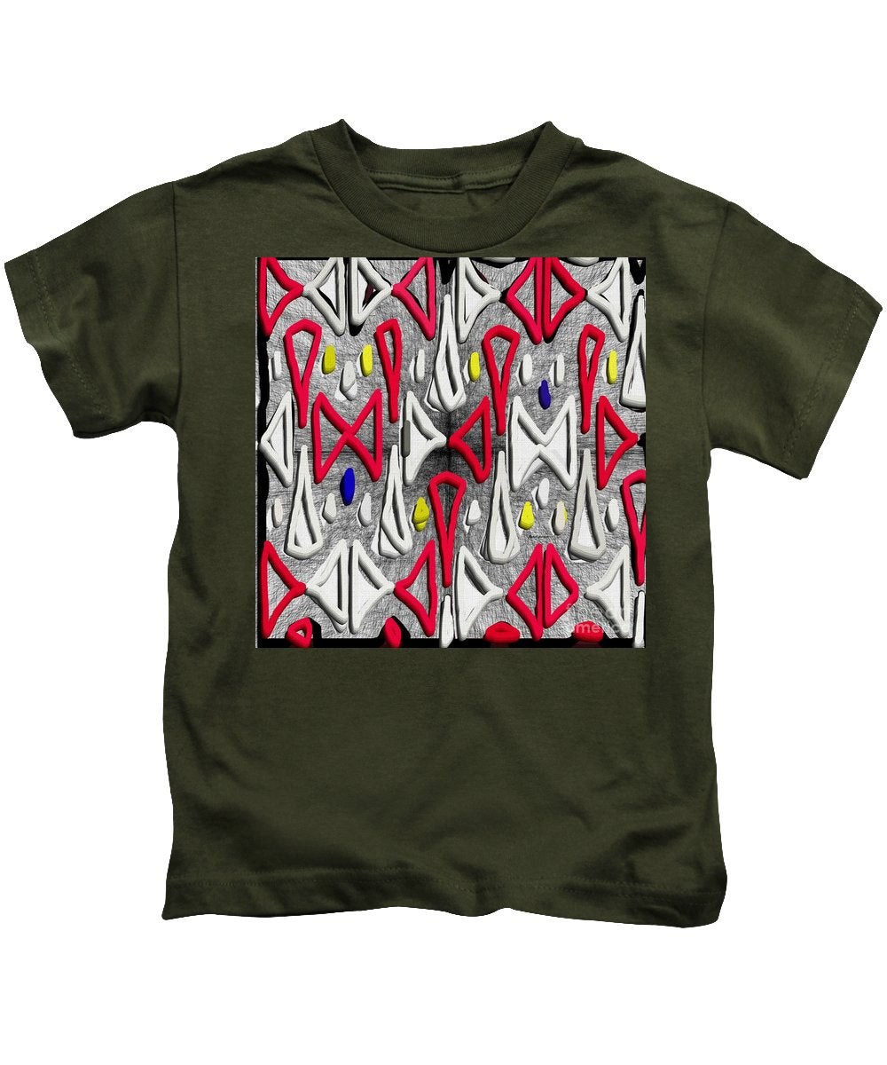 Abstraction peinte - T-shirt pour enfants