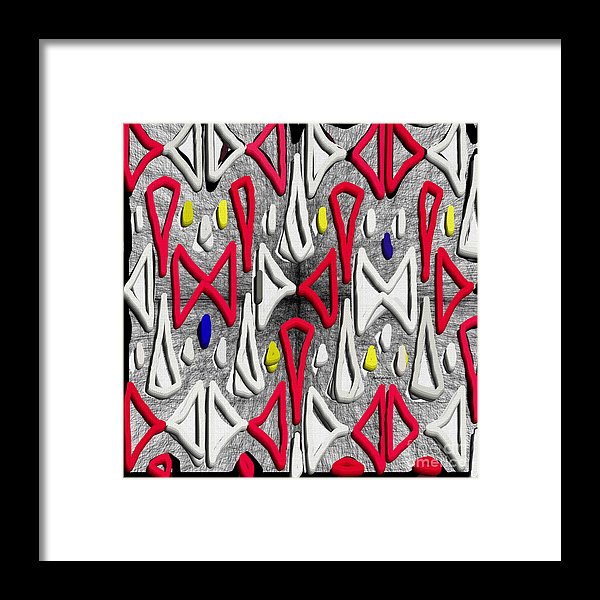 Painted Abstraction - Framed Print