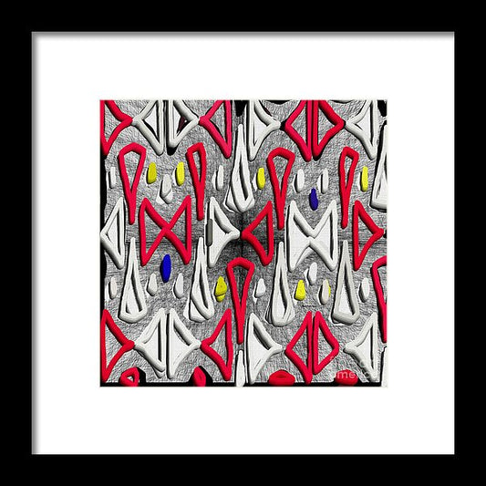 Painted Abstraction - Framed Print