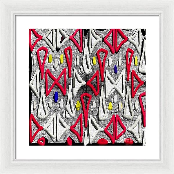 Painted Abstraction - Framed Print