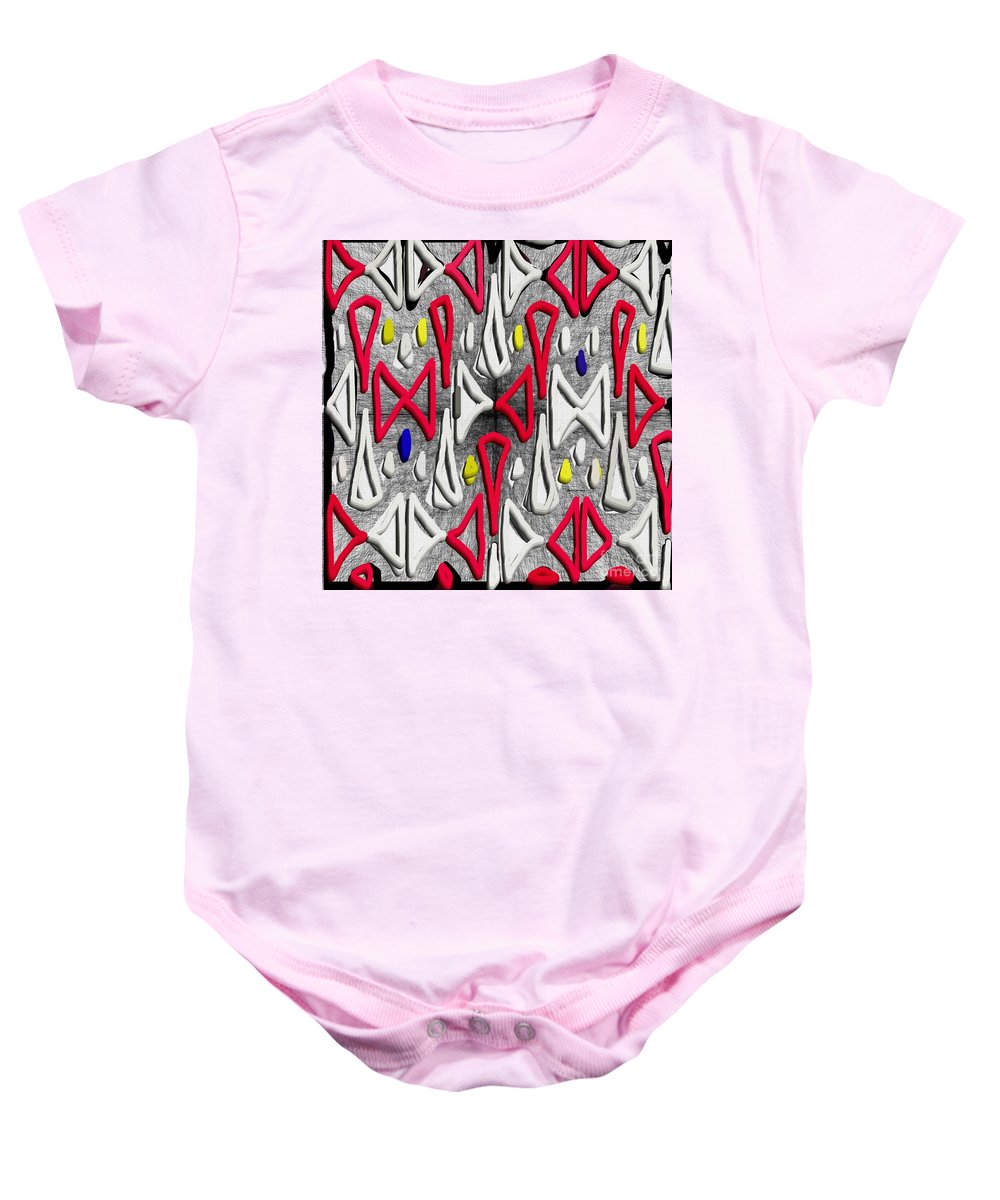 Painted Abstraction - Baby Onesie