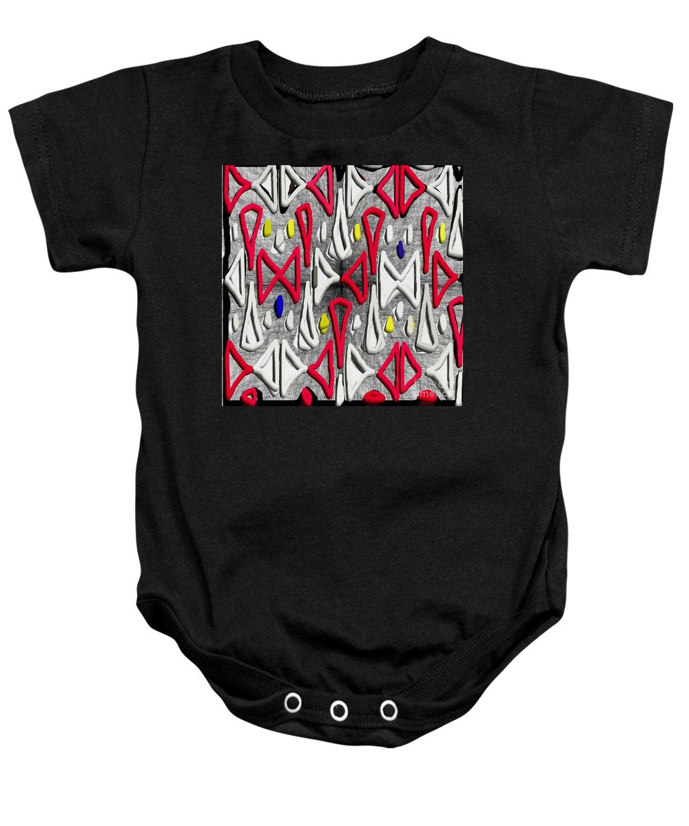 Painted Abstraction - Baby Onesie