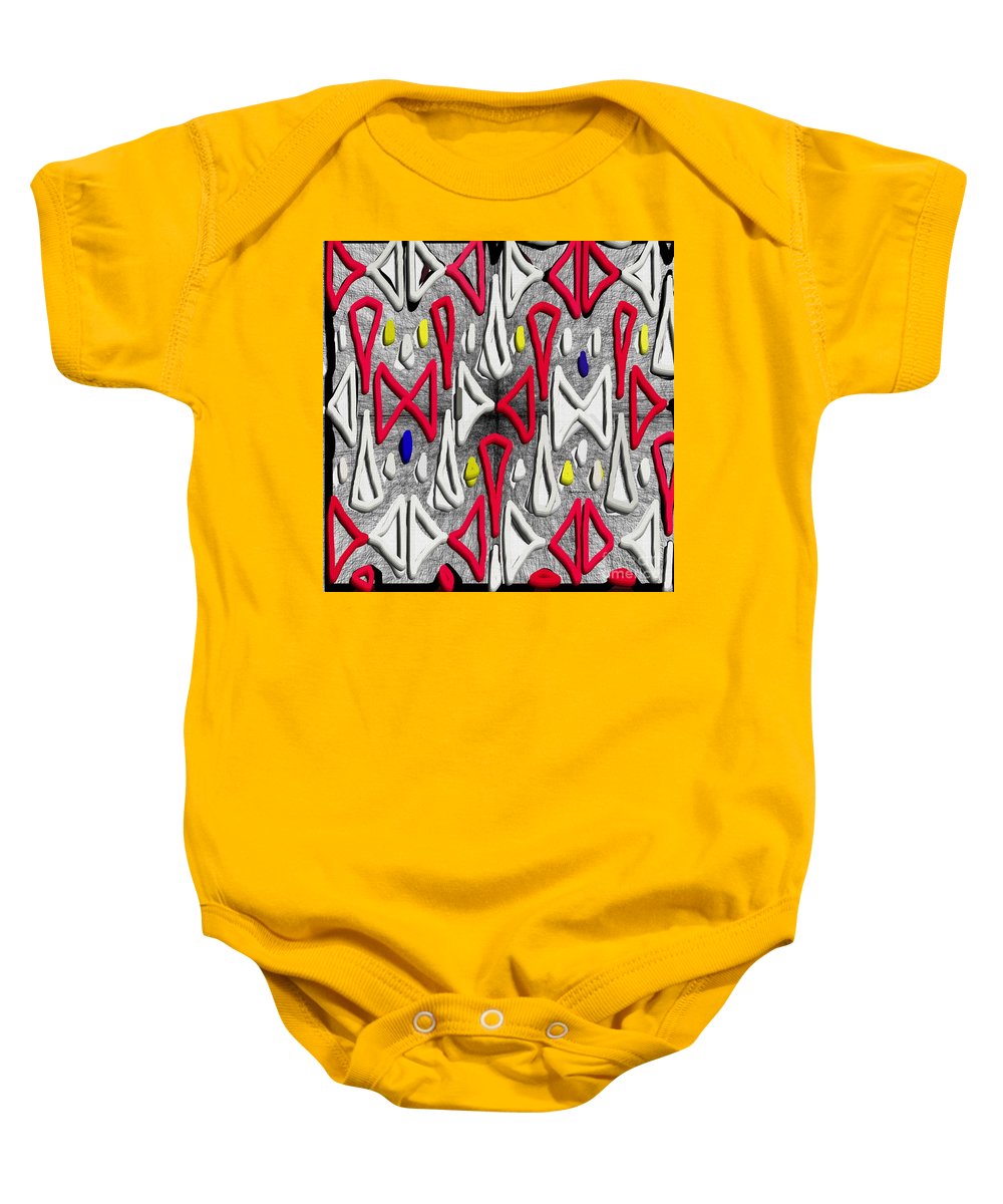 Painted Abstraction - Baby Onesie