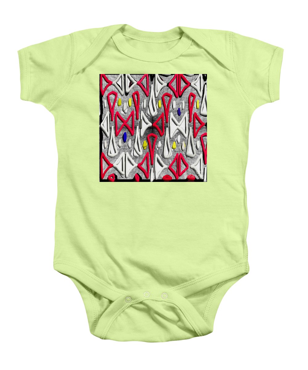 Painted Abstraction - Baby Onesie