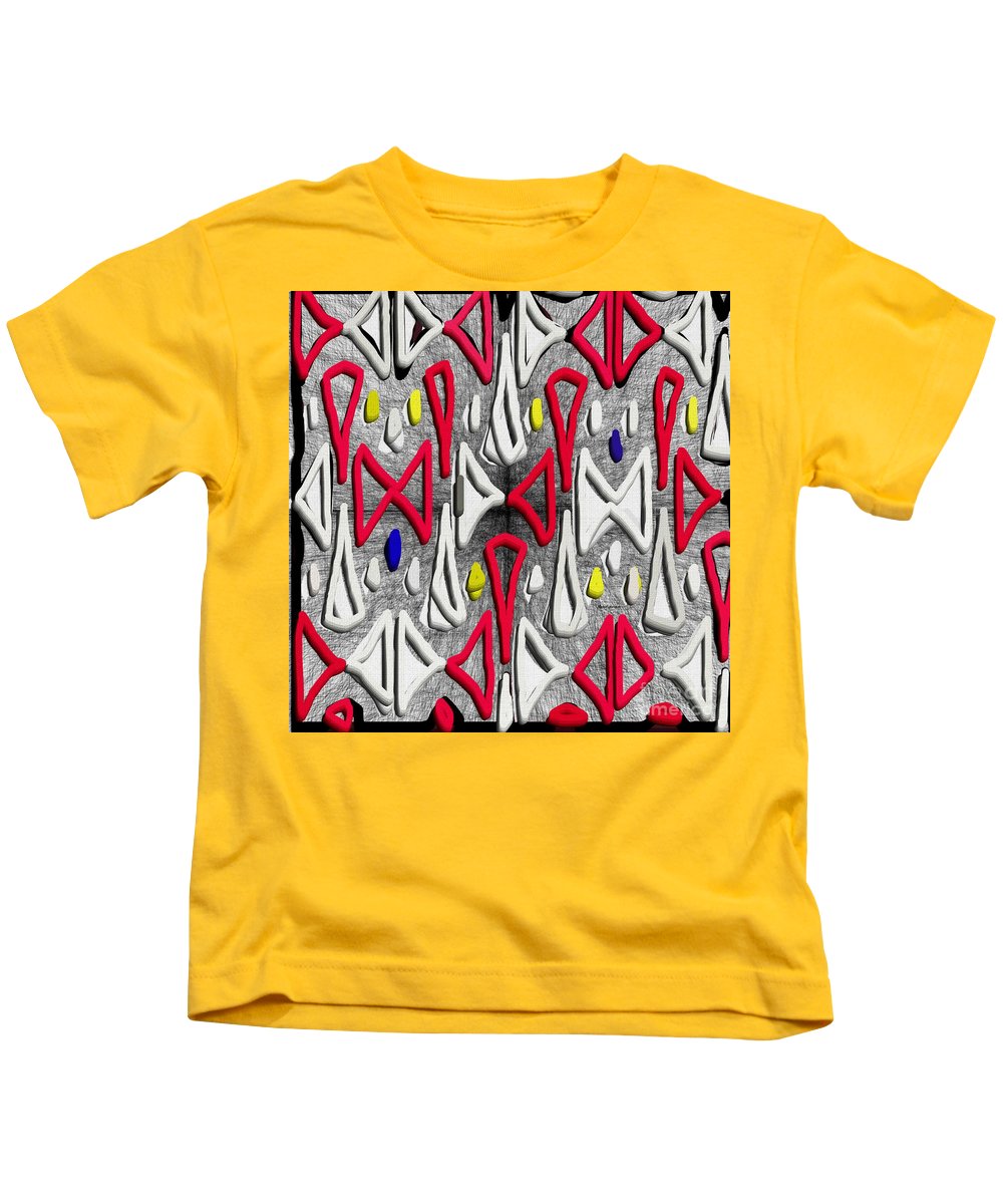 Abstraction peinte - T-shirt pour enfants