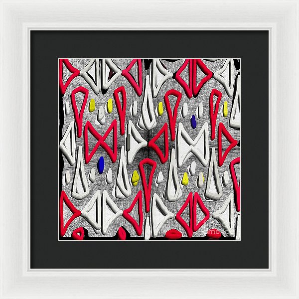 Painted Abstraction - Framed Print