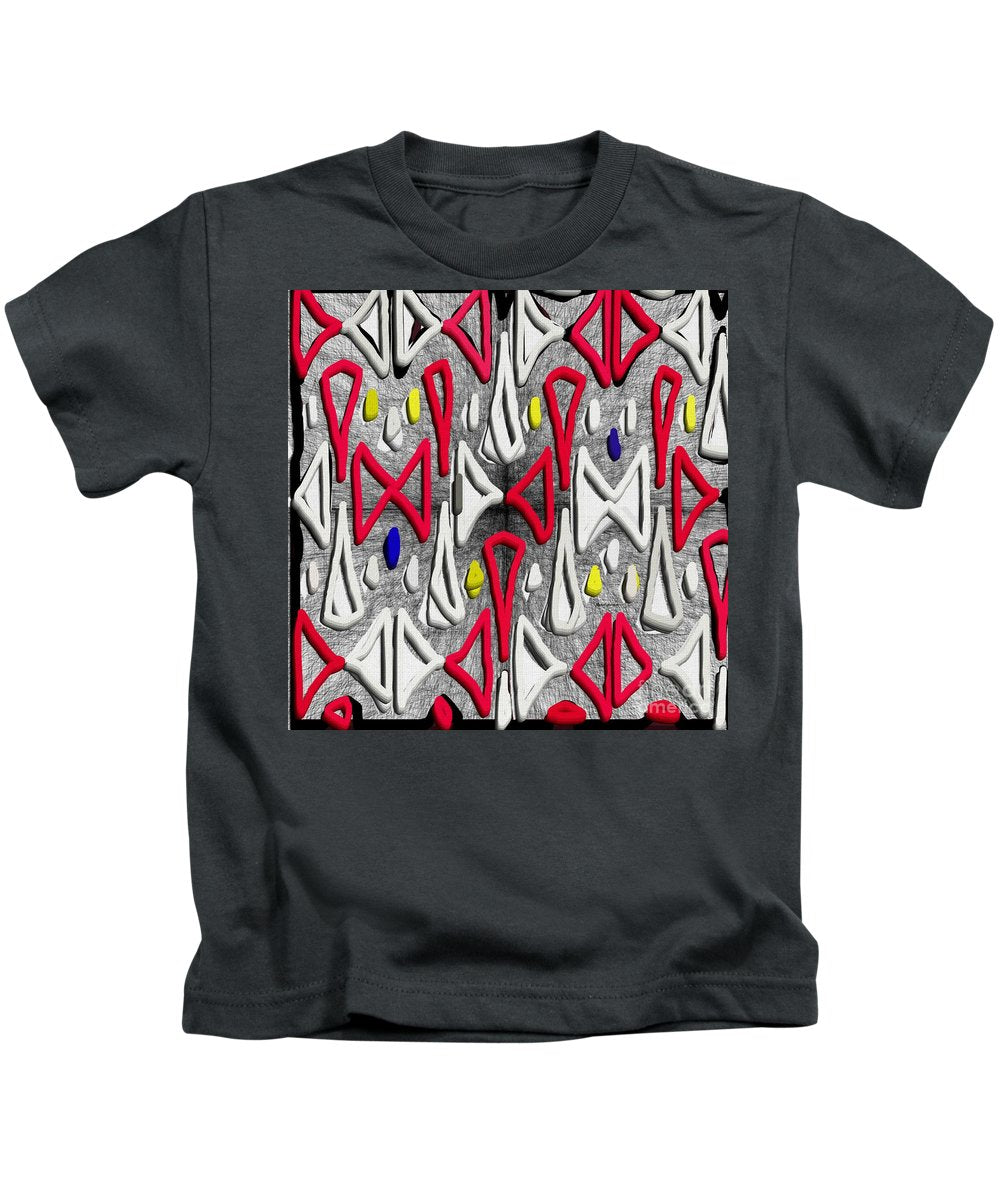 Abstraction peinte - T-shirt pour enfants