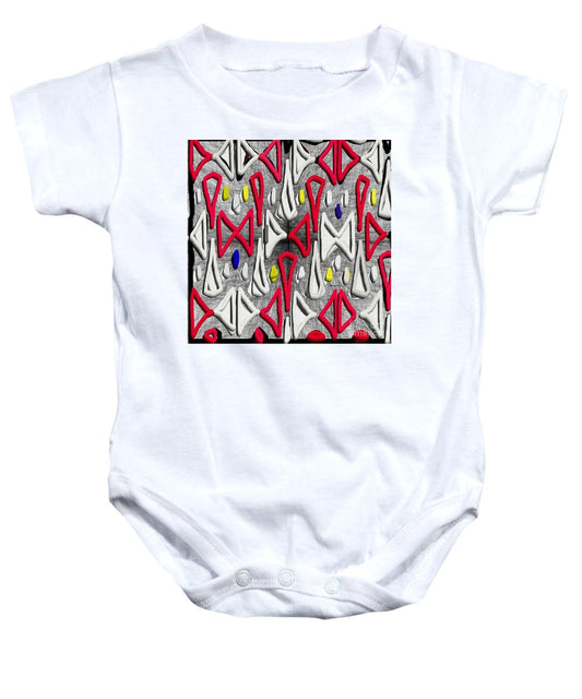 Painted Abstraction - Baby Onesie