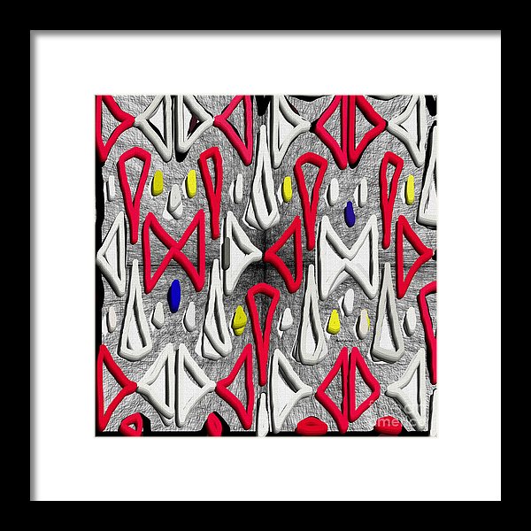 Painted Abstraction - Framed Print