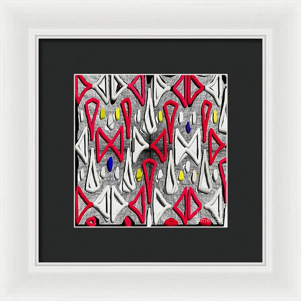 Painted Abstraction - Framed Print