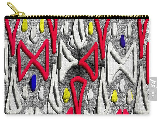 Painted Abstraction - Carry-All Pouch