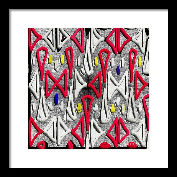 Painted Abstraction - Framed Print