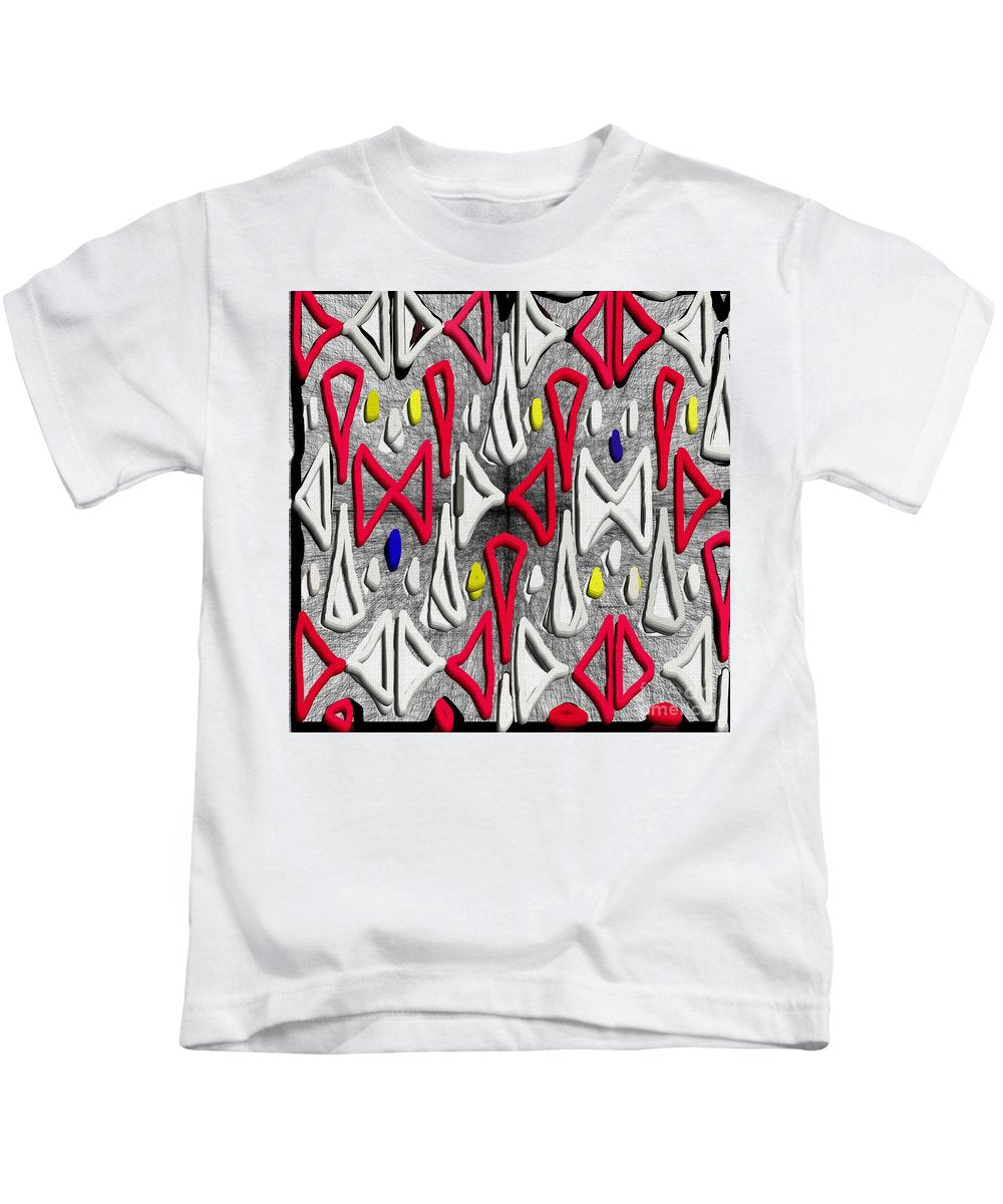 Abstraction peinte - T-shirt pour enfants