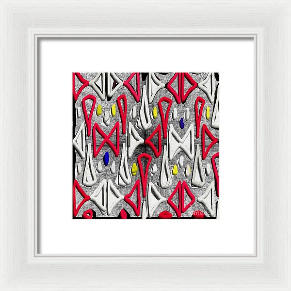 Painted Abstraction - Framed Print