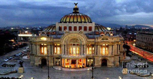 Art Print - Palacio De Bellas Artes Mexico