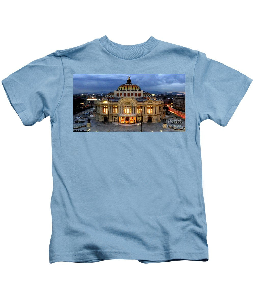 Kids T-Shirt - Palacio De Bellas Artes Mexico