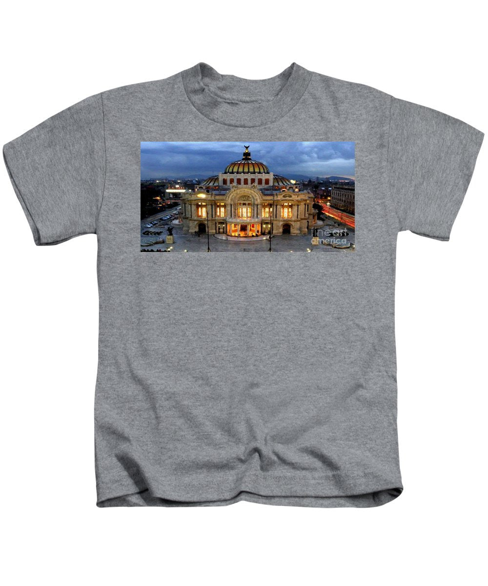 Kids T-Shirt - Palacio De Bellas Artes Mexico