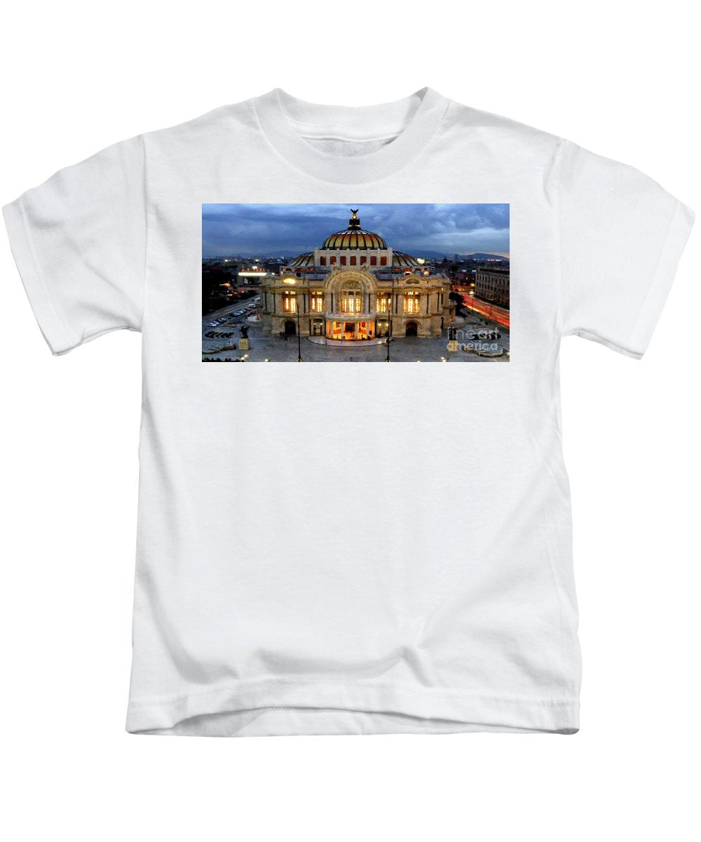 Kids T-Shirt - Palacio De Bellas Artes Mexico